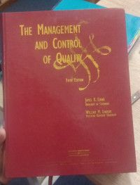 Image of The Management and Control of Quality (Fifth Edition)