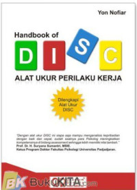 Image of Handbook of Alat Ukur Perilaku Kerja