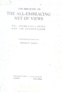 Image of The Discourse On The All-Embracing Net of views