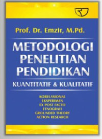 Image of Metodologi Penelitian Pendidikan Kuantitatif dan Kualitatif