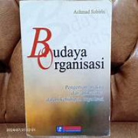 Image of Budaya Organisasi
