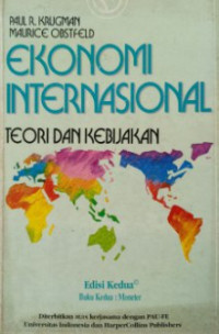 Image of Ekonomi Internasional Teori Dan Kebijakan