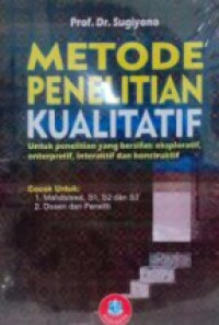 Image of Motode Penelitian Kualiatatif