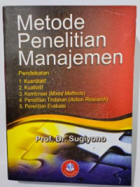 Image of Metode Penelitian Manajemen