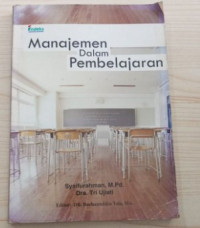 Image of Manajemen Dalam Pembelajaran