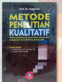 Image of Metode Penelitian Kualitatif