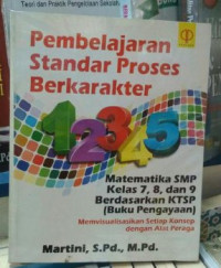 Image of Pembelajaran Standar Proses Berkarakter